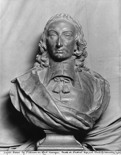 Blaise Pascal (marmor) av French School